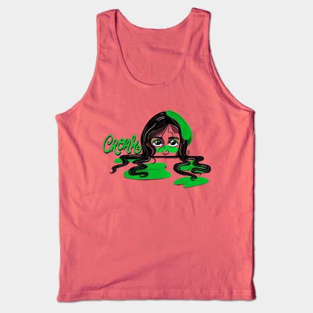 Croak Tank Top by Ashkatzart